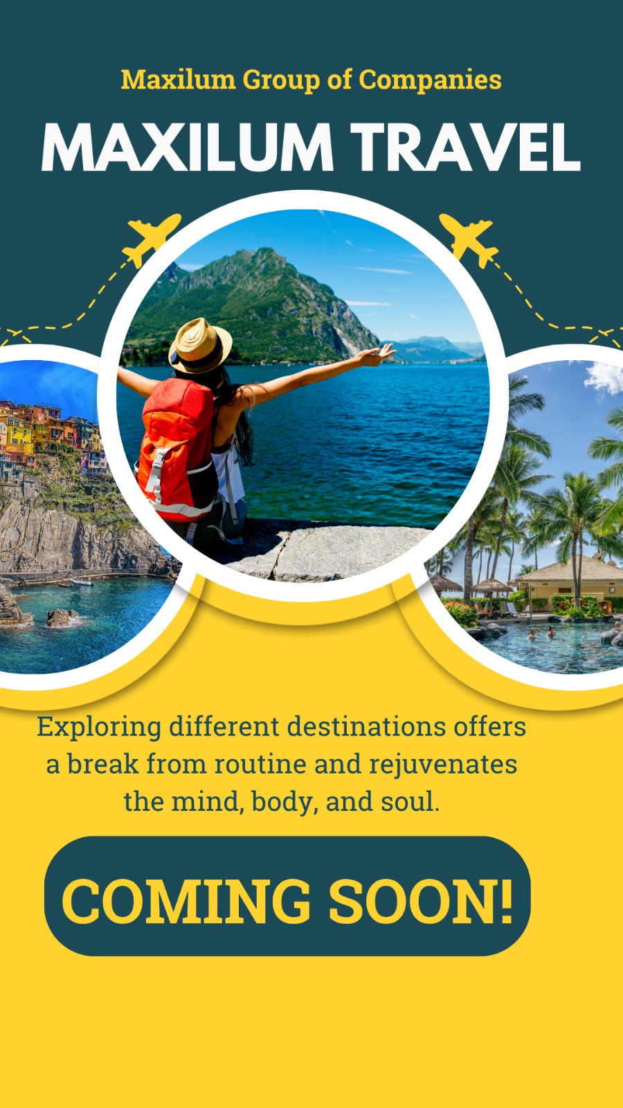 Coming Soon - Maxilum Travel